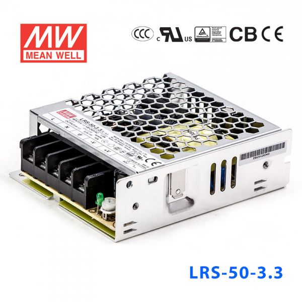 LRS-50-3.3/5/12 50W單路輸出超薄型