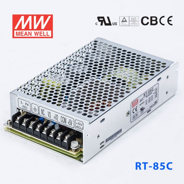 明緯電源RT-85C 85W +5V10A +15V4A 